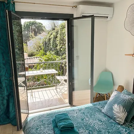 Appartement F2/4 Pers Plage-commerces A Pieds-parking Prive Saint Aygulf