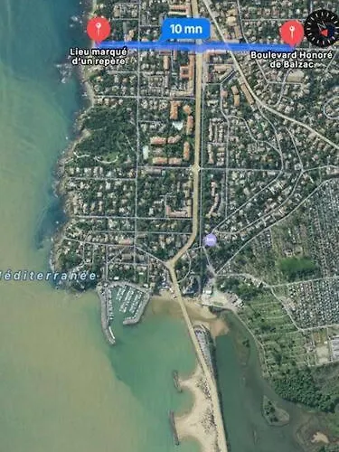 F2/4 Pers Plage-commerces A Pieds-parking Prive *