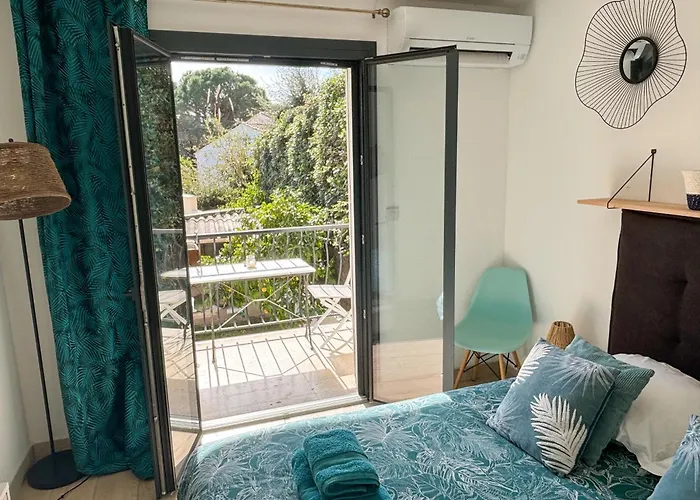 Apartmán F2/4 Pers Plage-commerces A Pieds-parking Prive Saint Aygulf